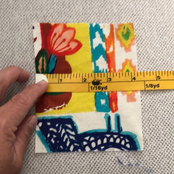 Frida Kahlo inspired fabric scraps. Sizes vary. - Picture 14 of 16